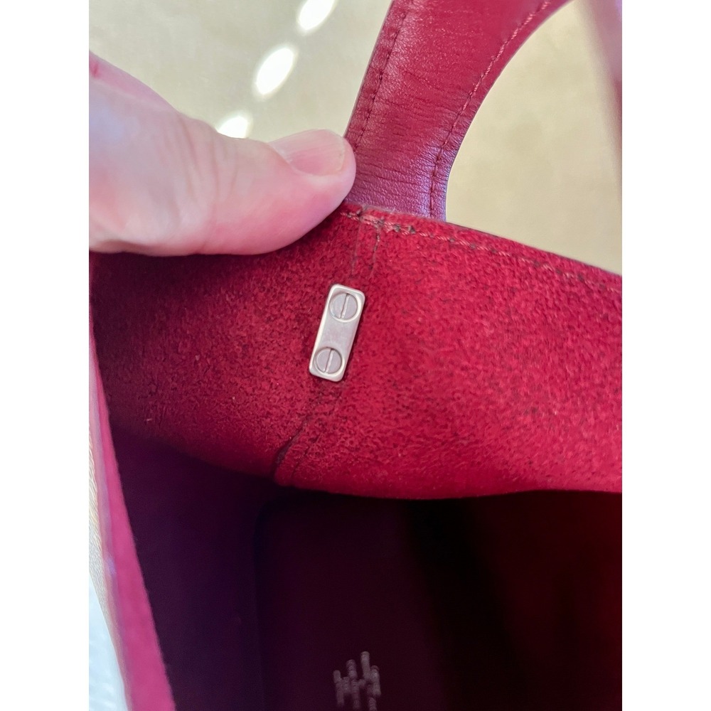 Louis Vuitton NN 14 GM Monogram Idole Ruby Red Bucket Bag Marc Jacobs 2014 Rcpt - Picture 15 of 16